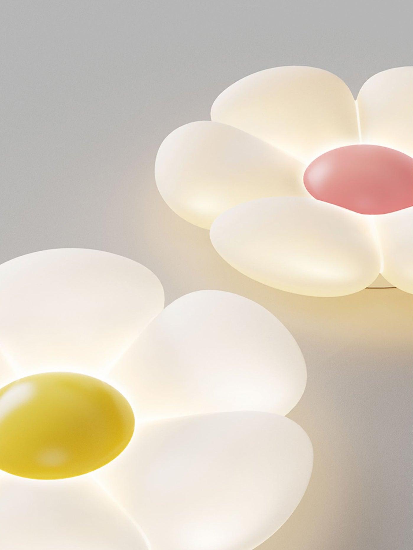 Solara Plafonnier Fleur à Six Pétales pour Chambre d'Enfant