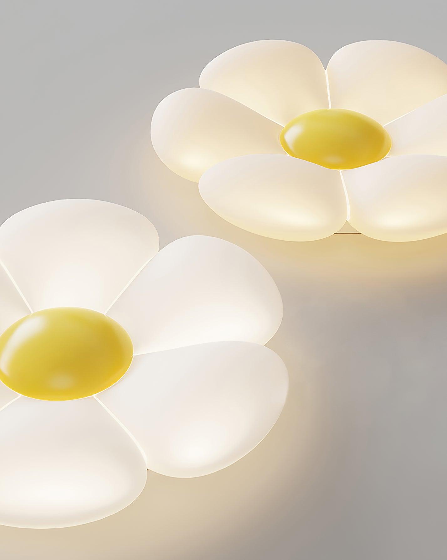 Solara Plafonnier Fleur à Six Pétales pour Chambre d'Enfant