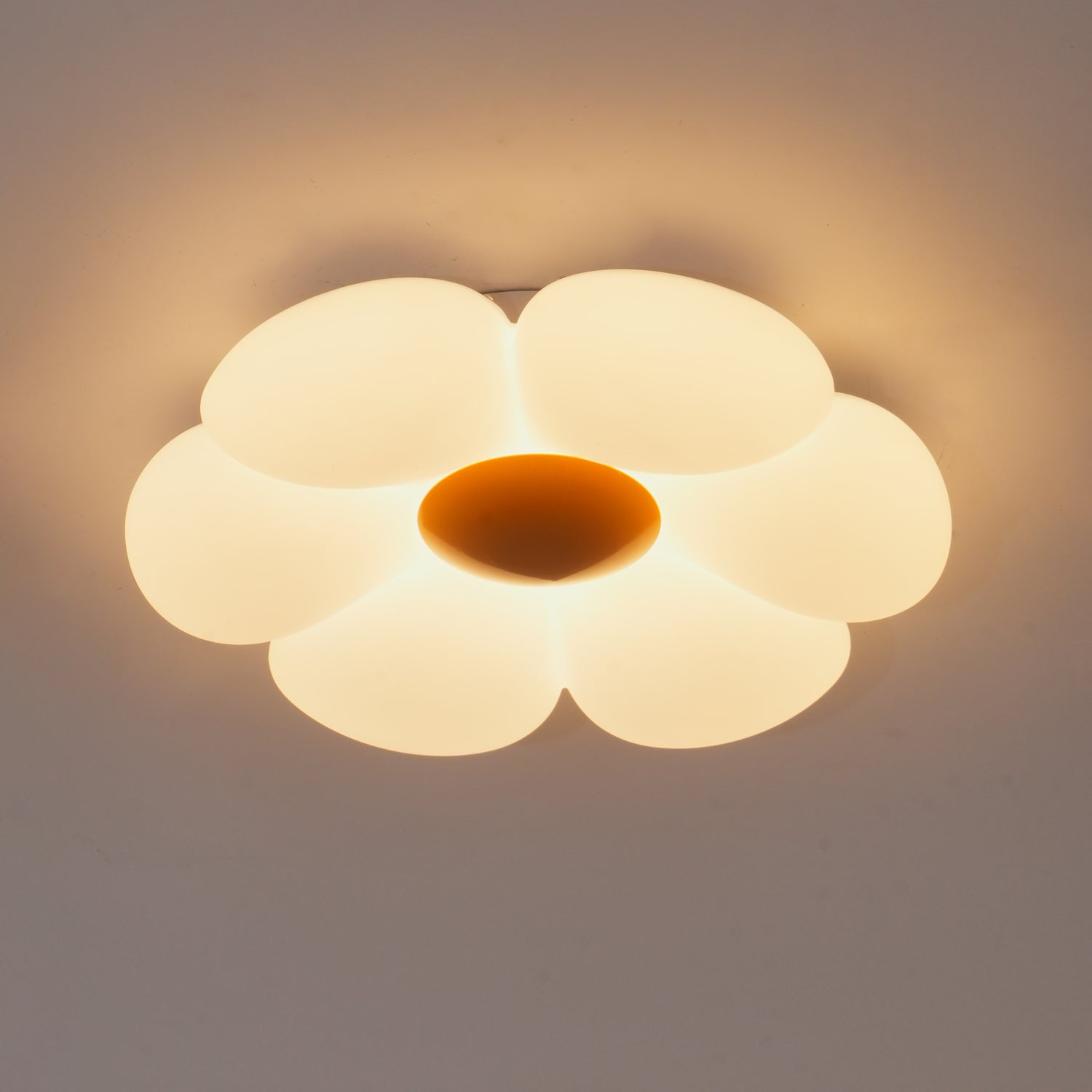 Solara Plafonnier Fleur à Six Pétales pour Chambre d'Enfant