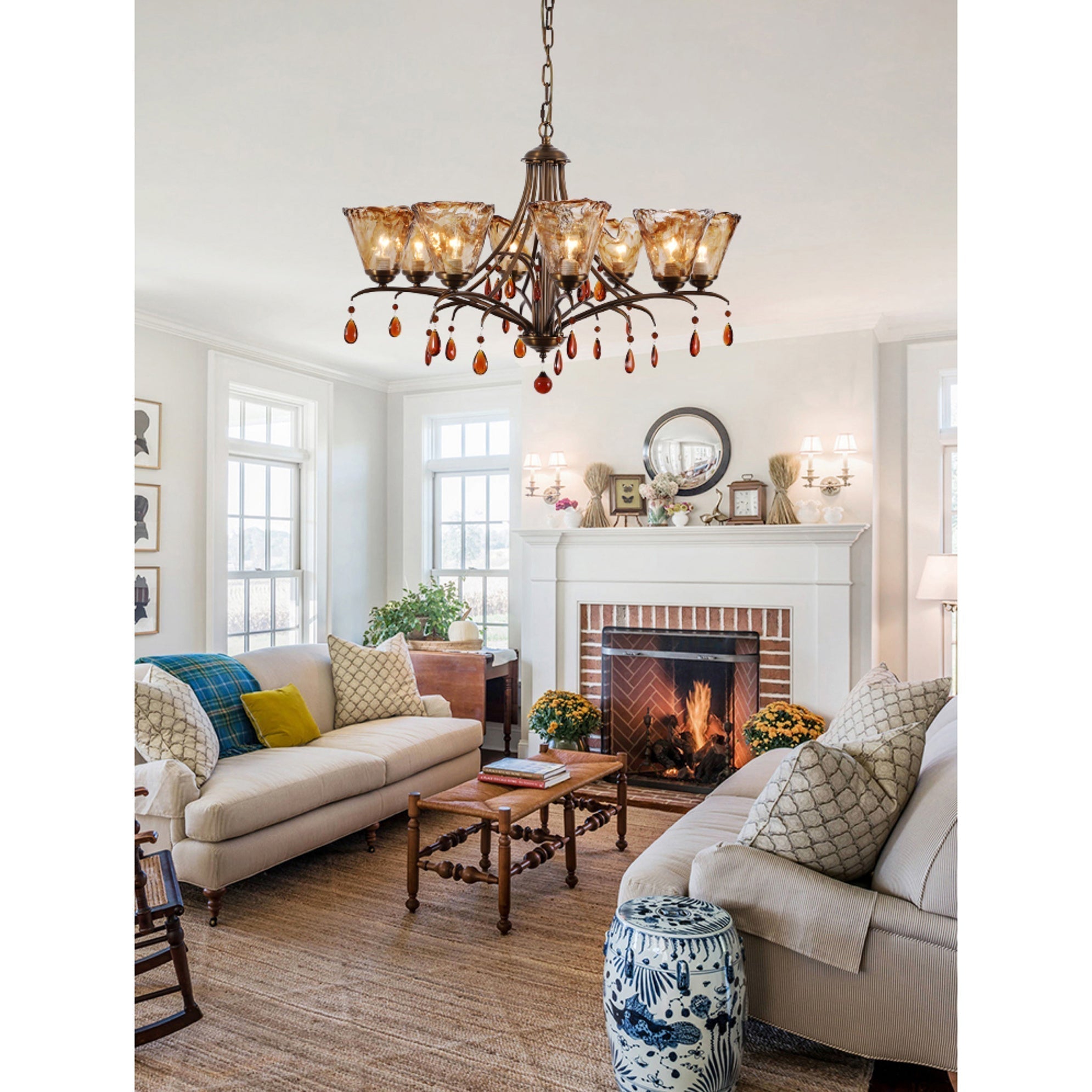 Nyshaiel Postmodern Luxe Cristal Lustre