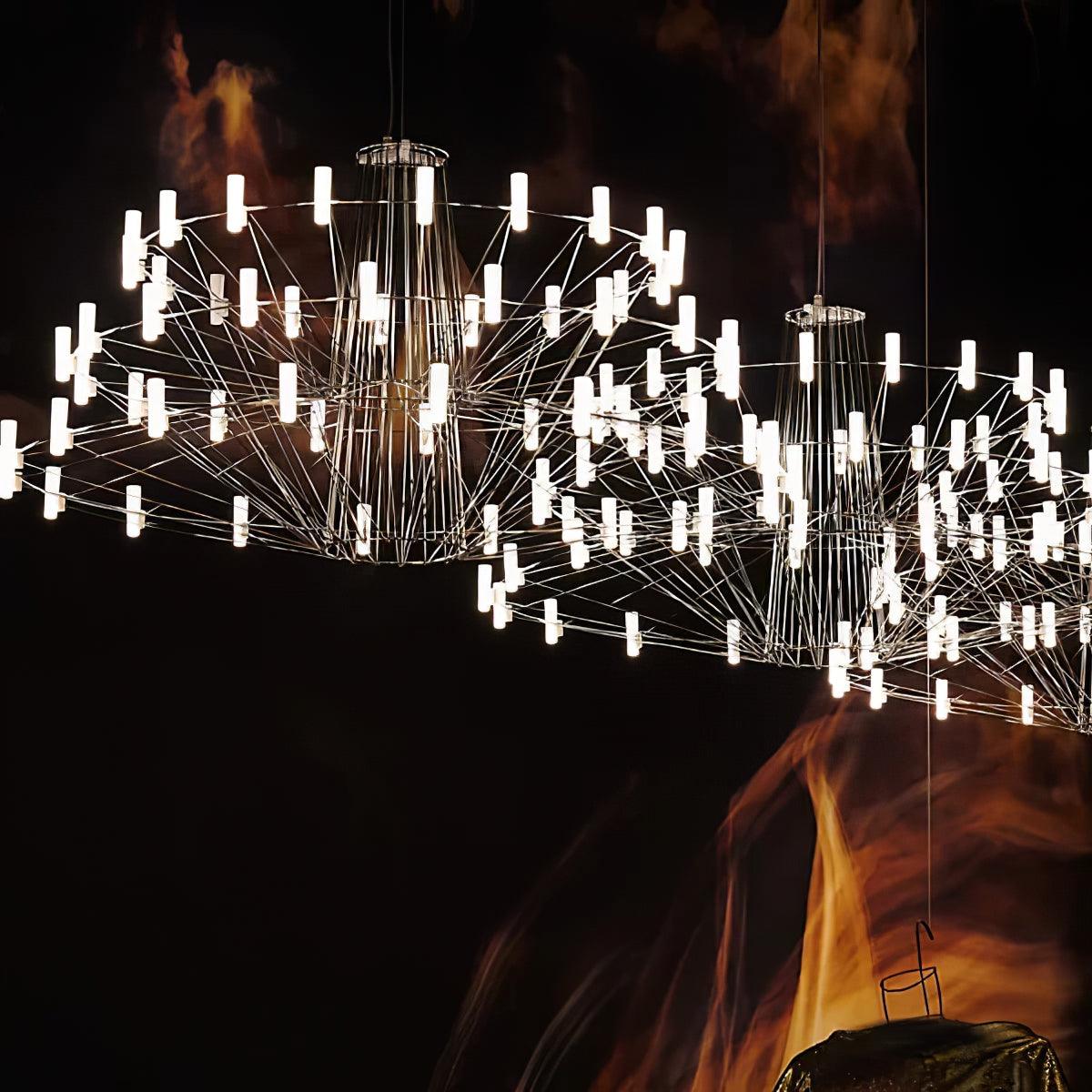 Lustra Lustre Acrylique Moderne Ballet Céleste