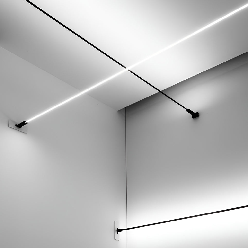 Linean Plafonnier Minimaliste en Bande d’Acier
