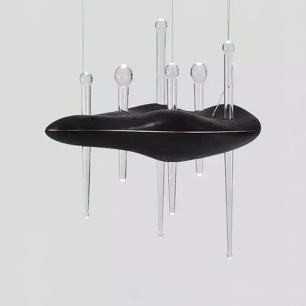 Umare Fantaisiste Chêne Verre Pendentif Lumière