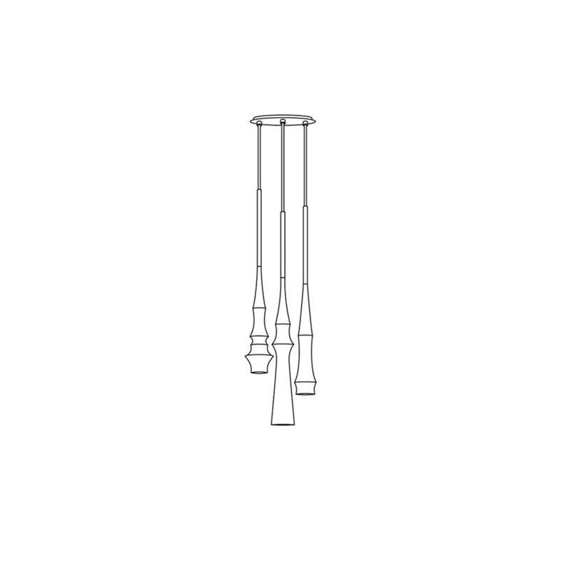 Elaran Suspension minimaliste en aluminium