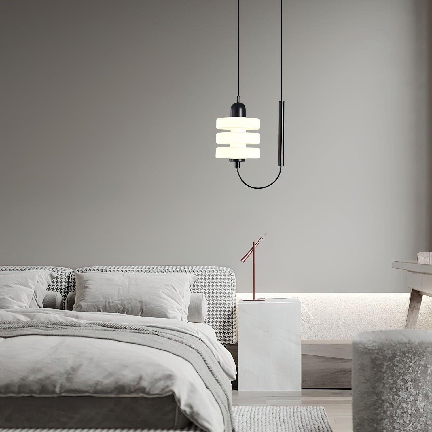 Axis Lampe Suspension Verre Moderne