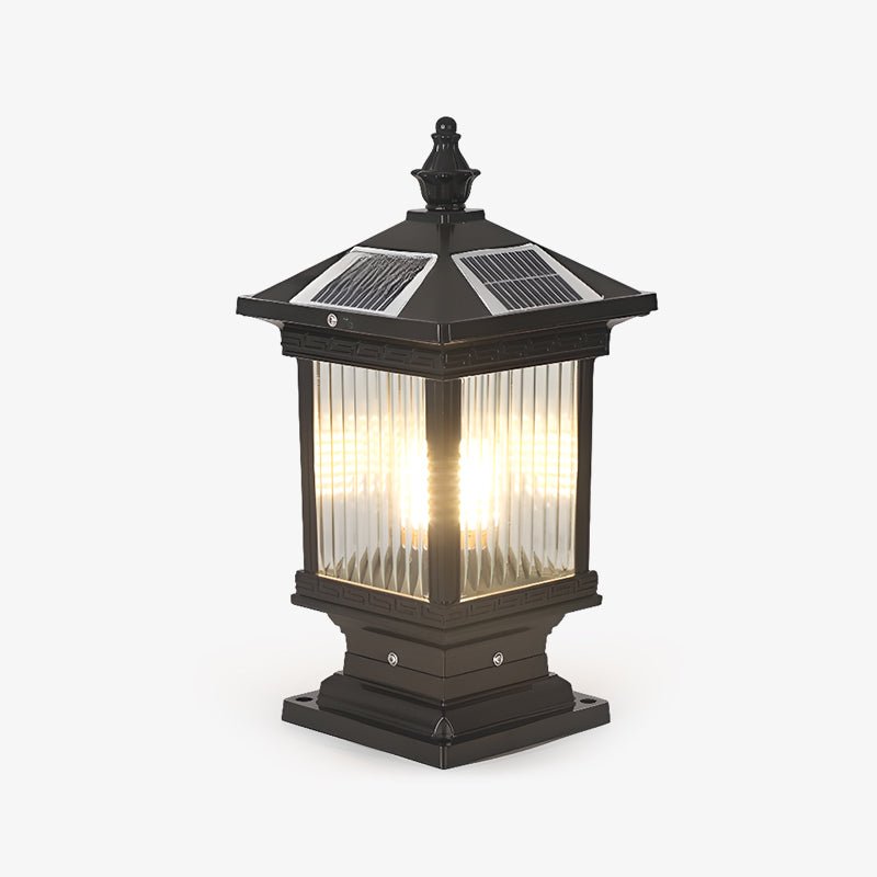 Ray Lumière Solaire Extérieure Métal Classique