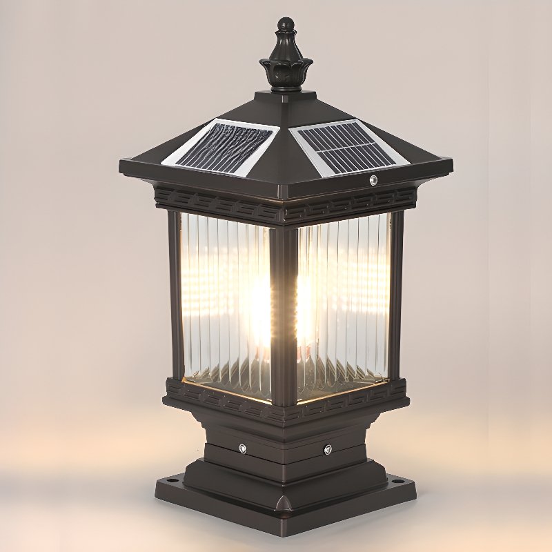 Ray Lumière Solaire Extérieure Métal Classique