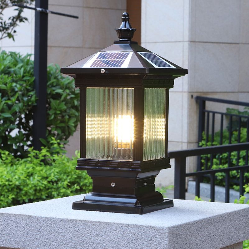 Ray Lumière Solaire Extérieure Métal Classique