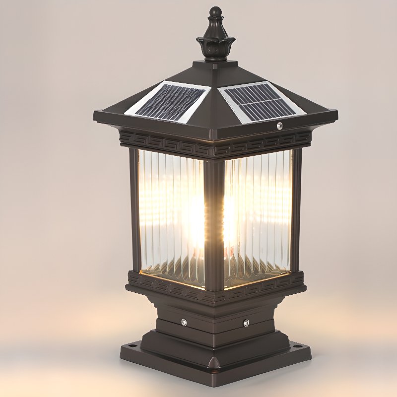 Ray Lumière Solaire Extérieure Métal Classique