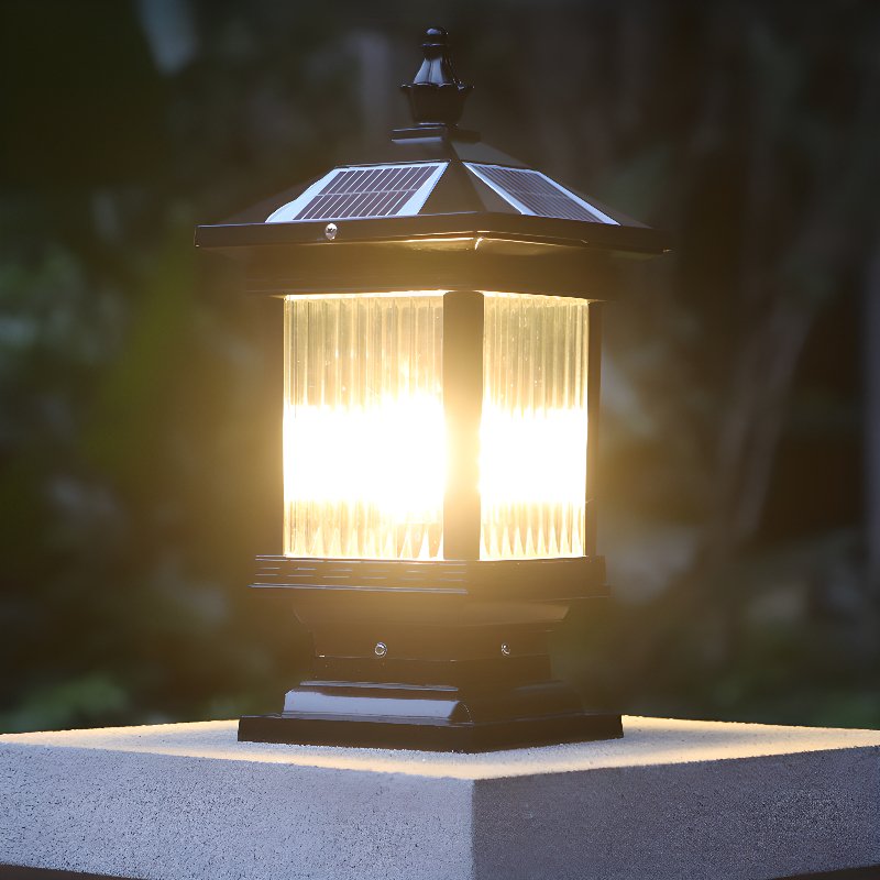 Ray Lumière Solaire Extérieure Métal Classique