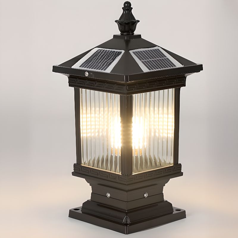 Ray Lumière Solaire Extérieure Métal Classique