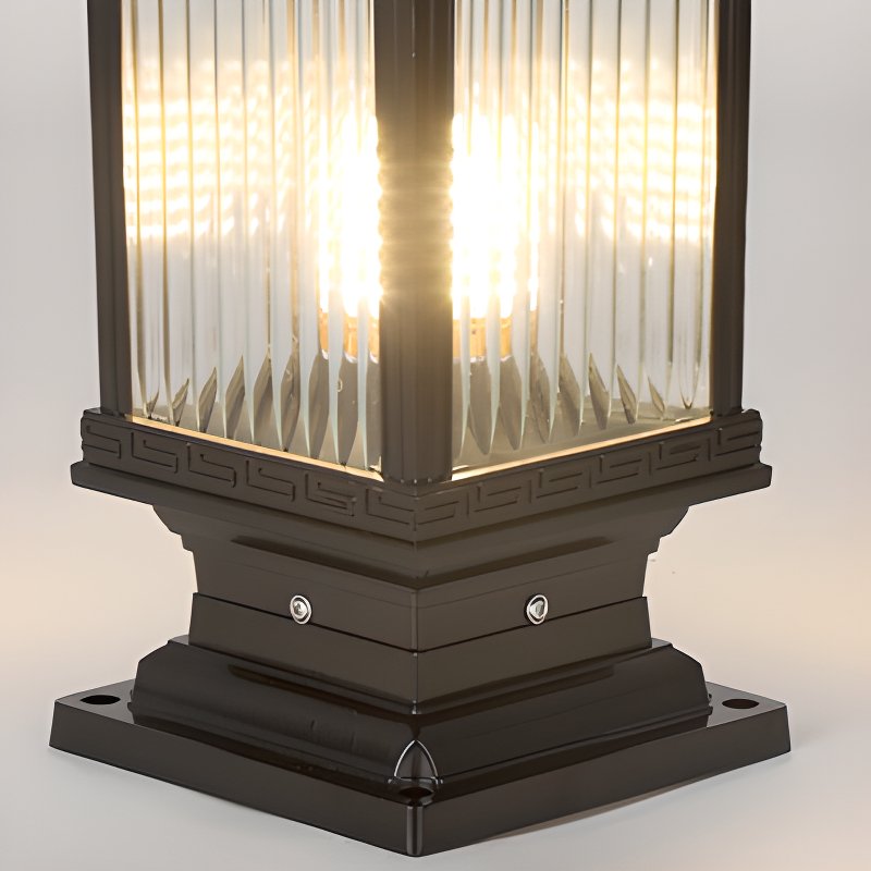 Ray Lumière Solaire Extérieure Métal Classique