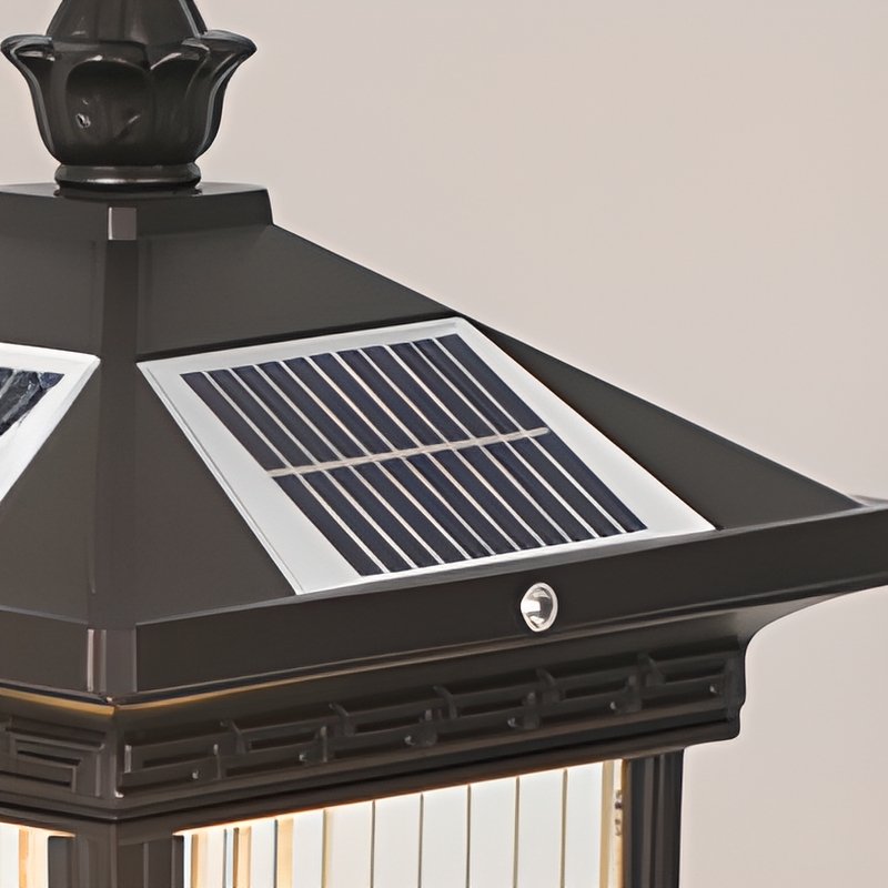 Ray Lumière Solaire Extérieure Métal Classique