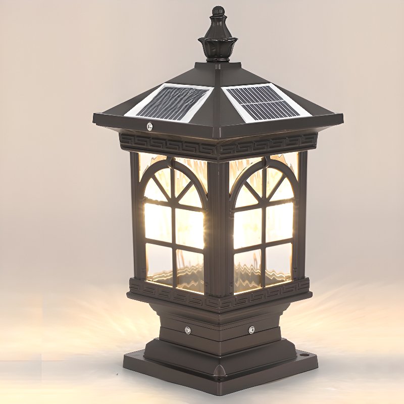 Ray Lumière Solaire Extérieure Métal Classique