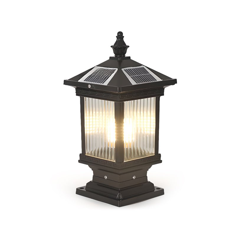 Ray Lumière Solaire Extérieure Métal Classique