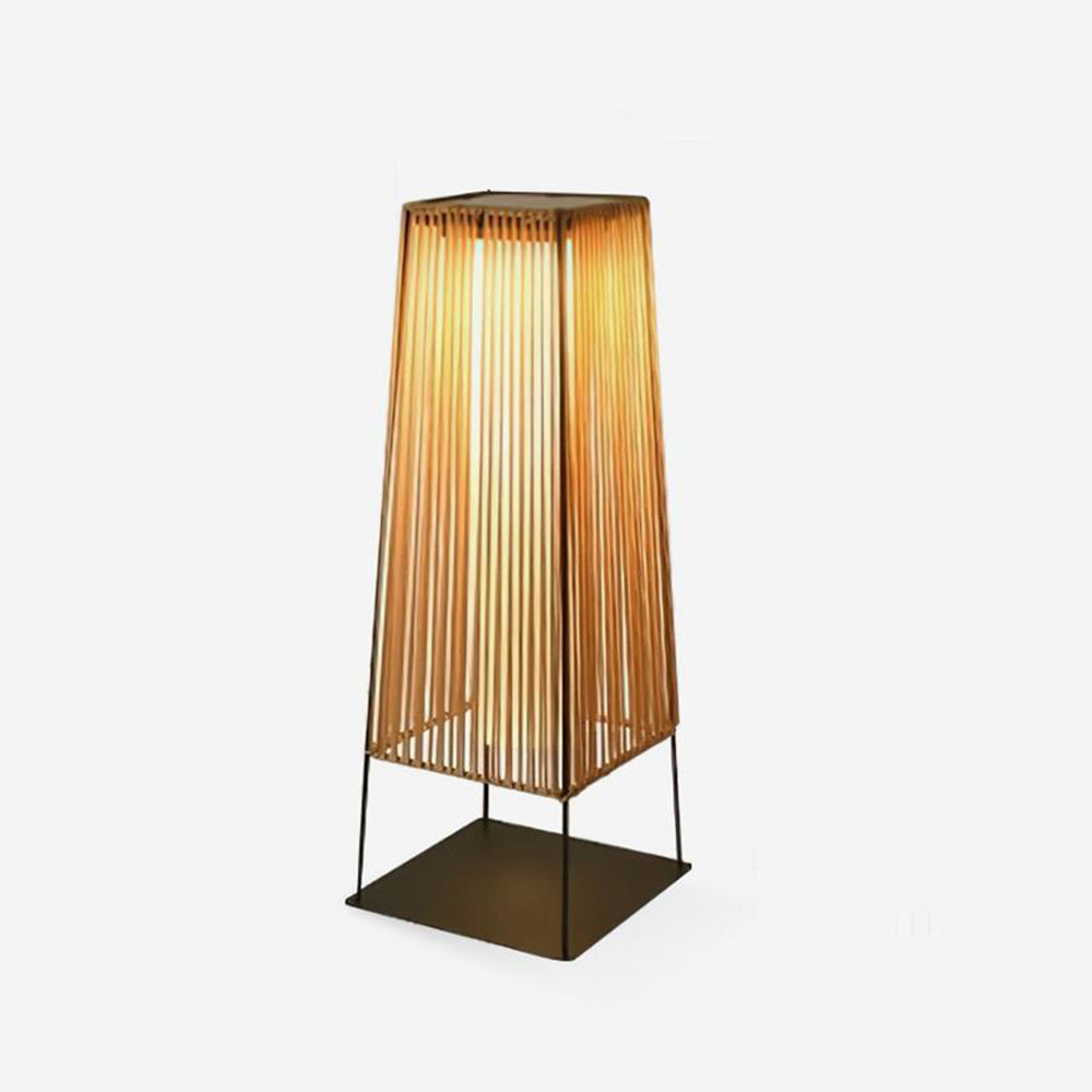 Solara Lampe de Poteau Extérieure à Lames Verticales