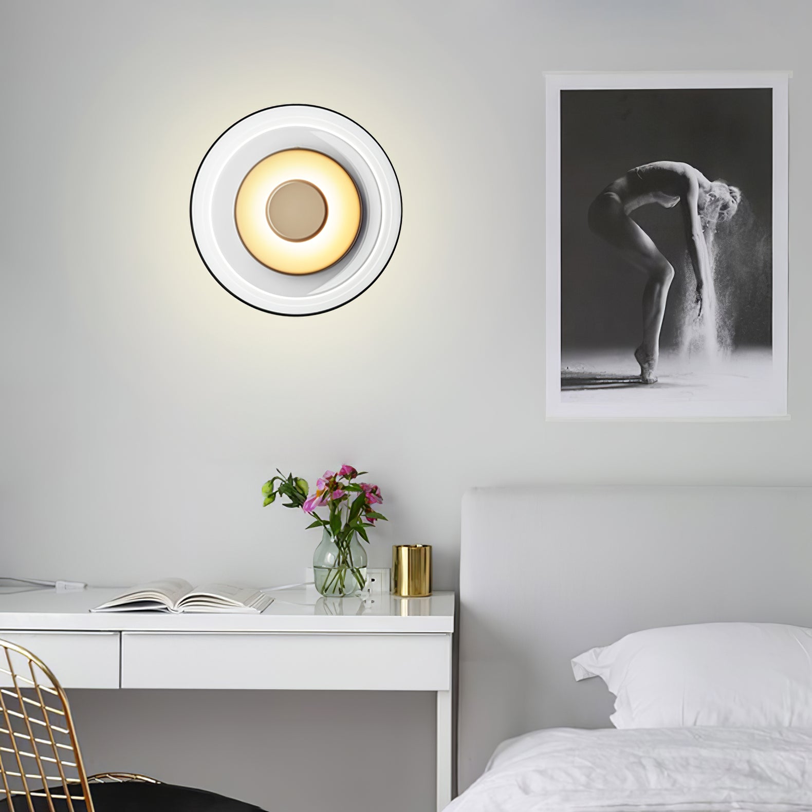 Crux Applique Murale Moderne Minimaliste en Laiton