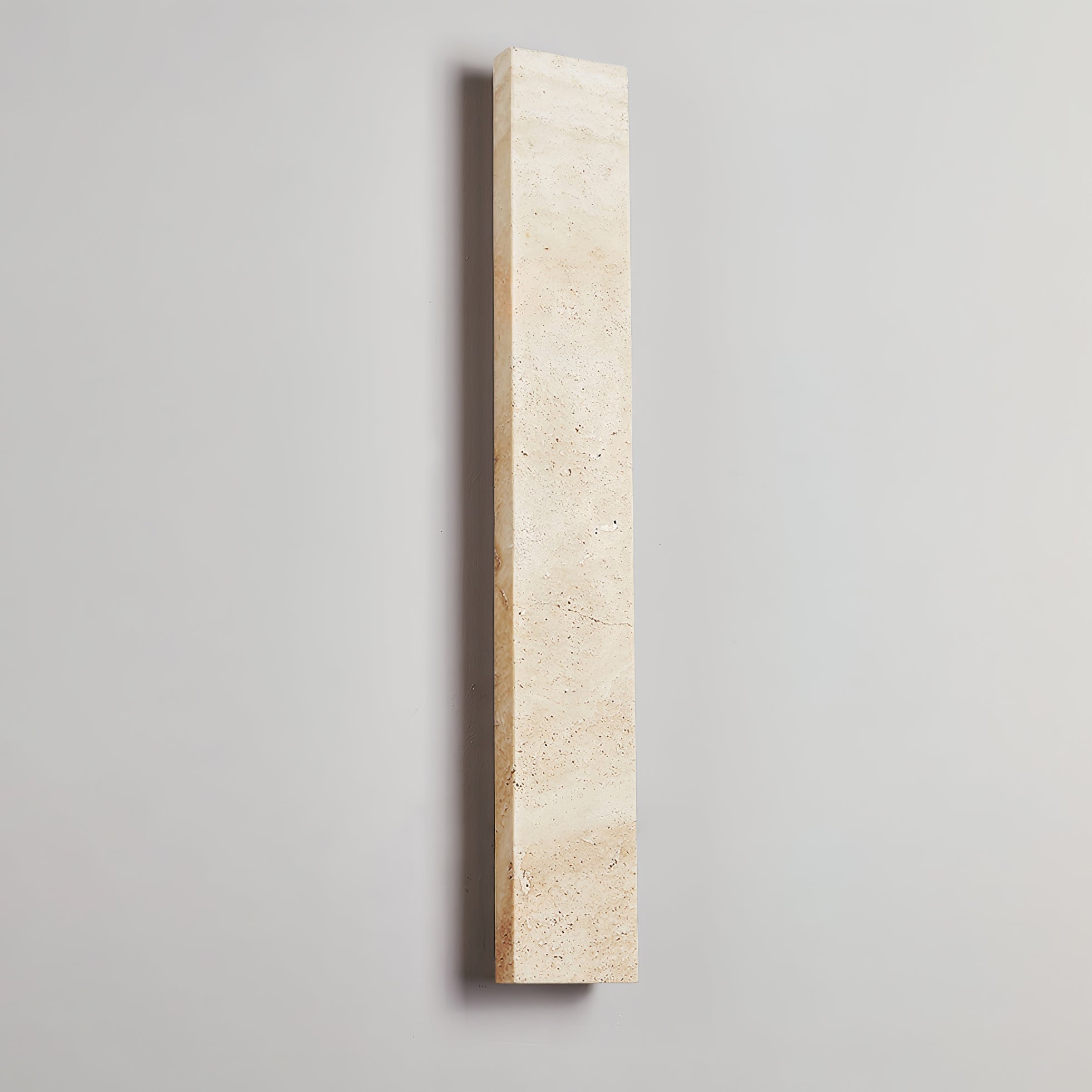 Olnorir Applique Murale Rectangulaire Mince en Travertin