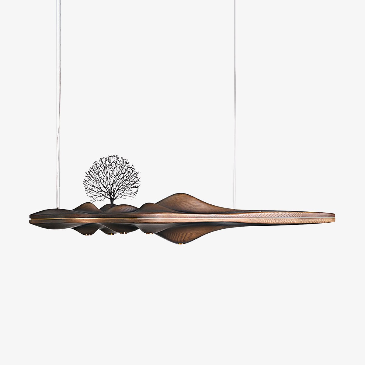 Etalyra Suspension en Bois Élégance Premium