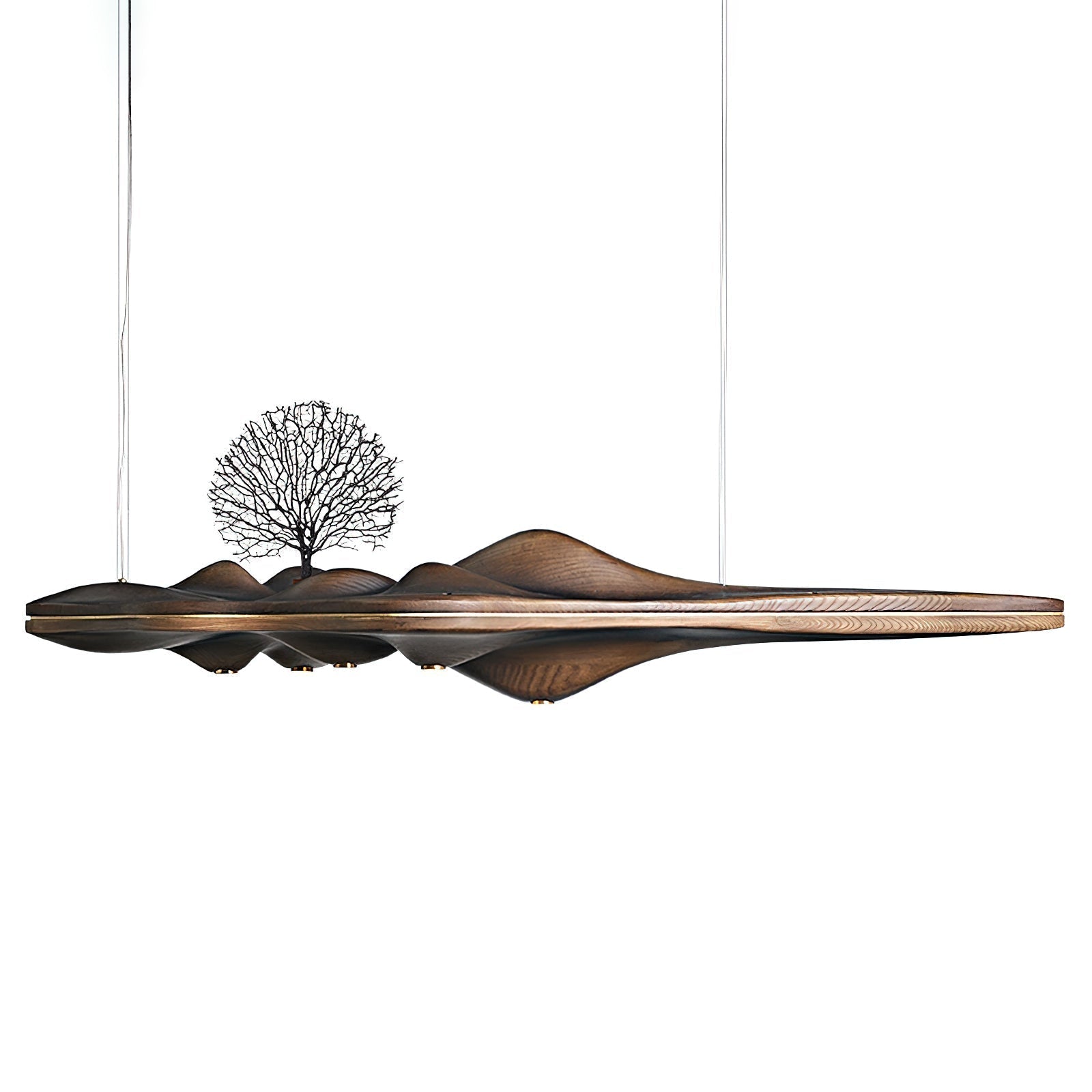 Etalyra Suspension en Bois Élégance Premium