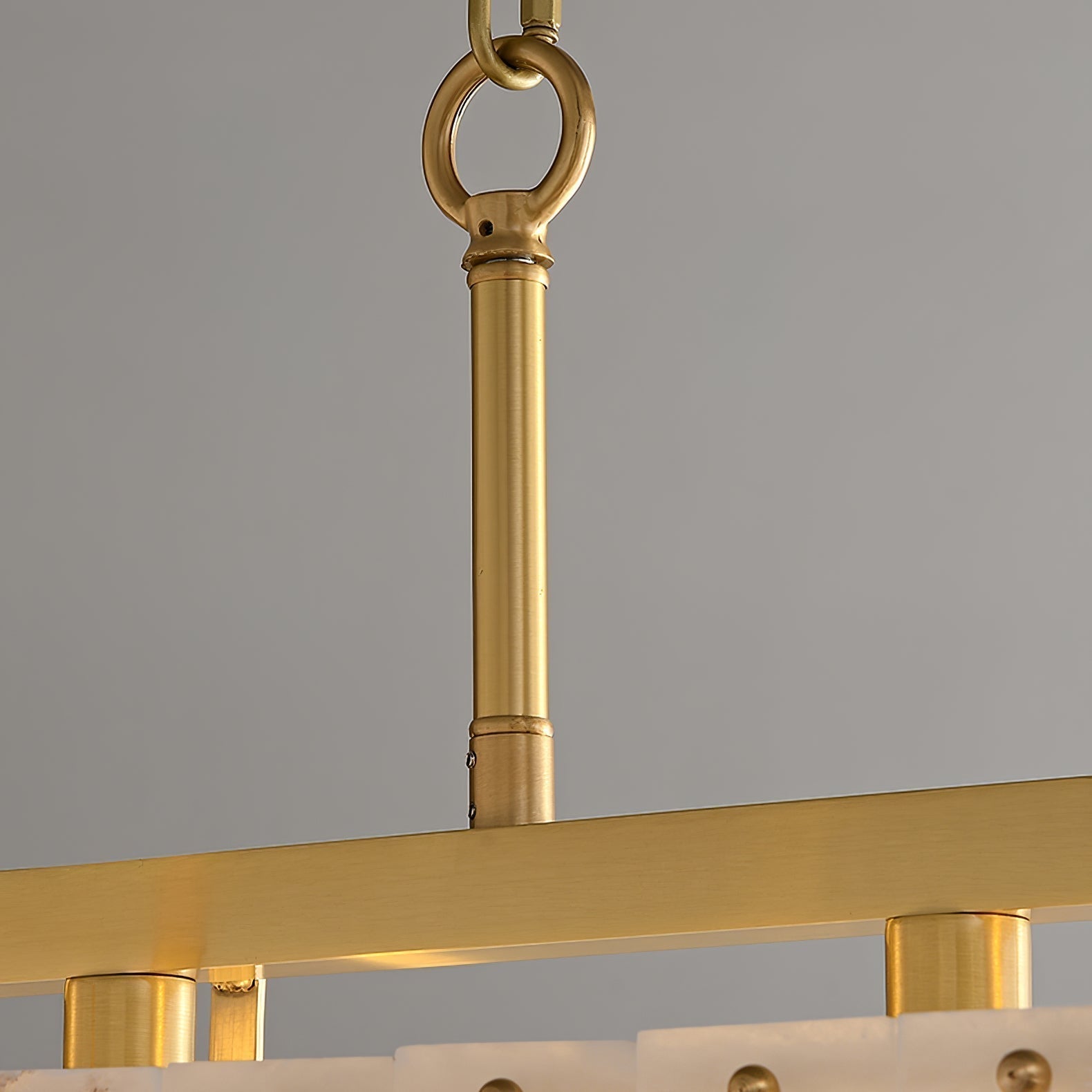 Aether Suspension Rectangulaire en Albâtre