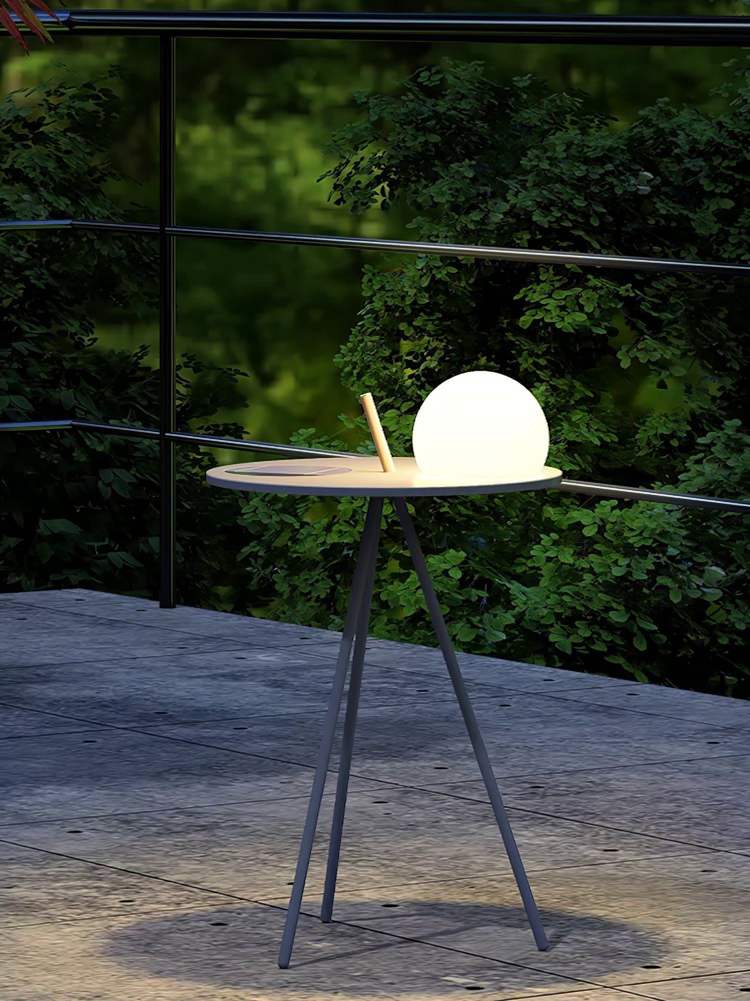 Ray Solar Tripod Outdoor  Table Floor Lamp