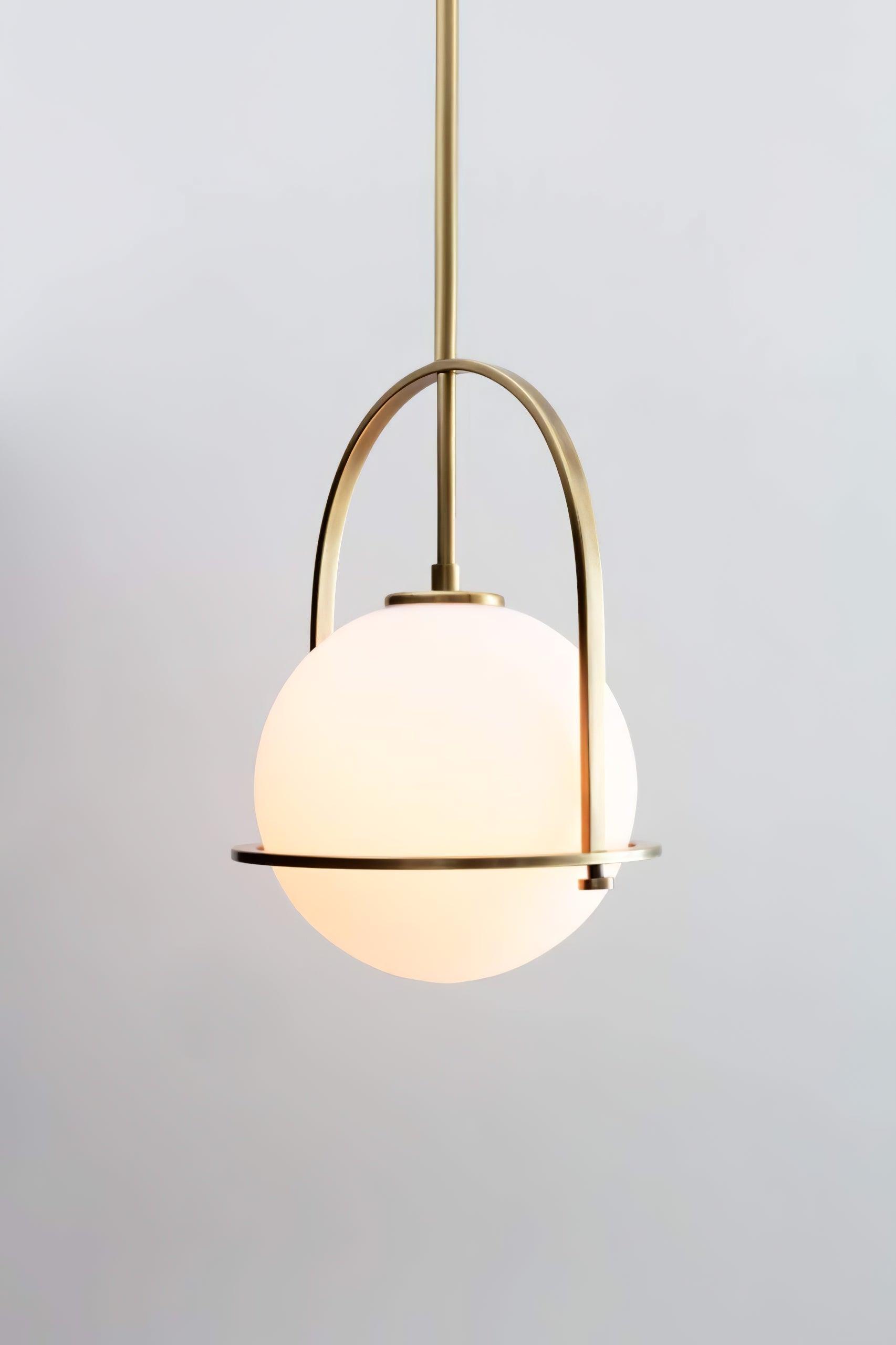 Obsidian Suspension en Verre Moderne