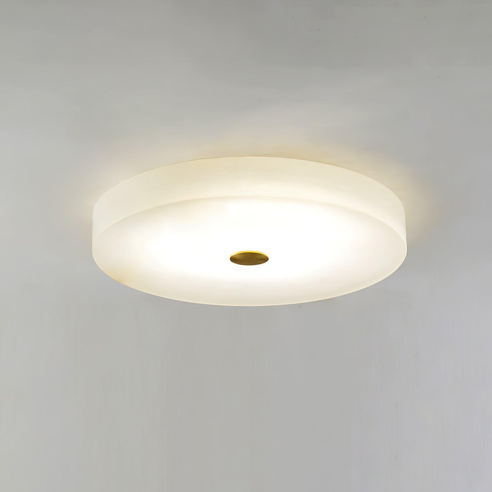Olaean Lampe Plafonnier en Albâtre