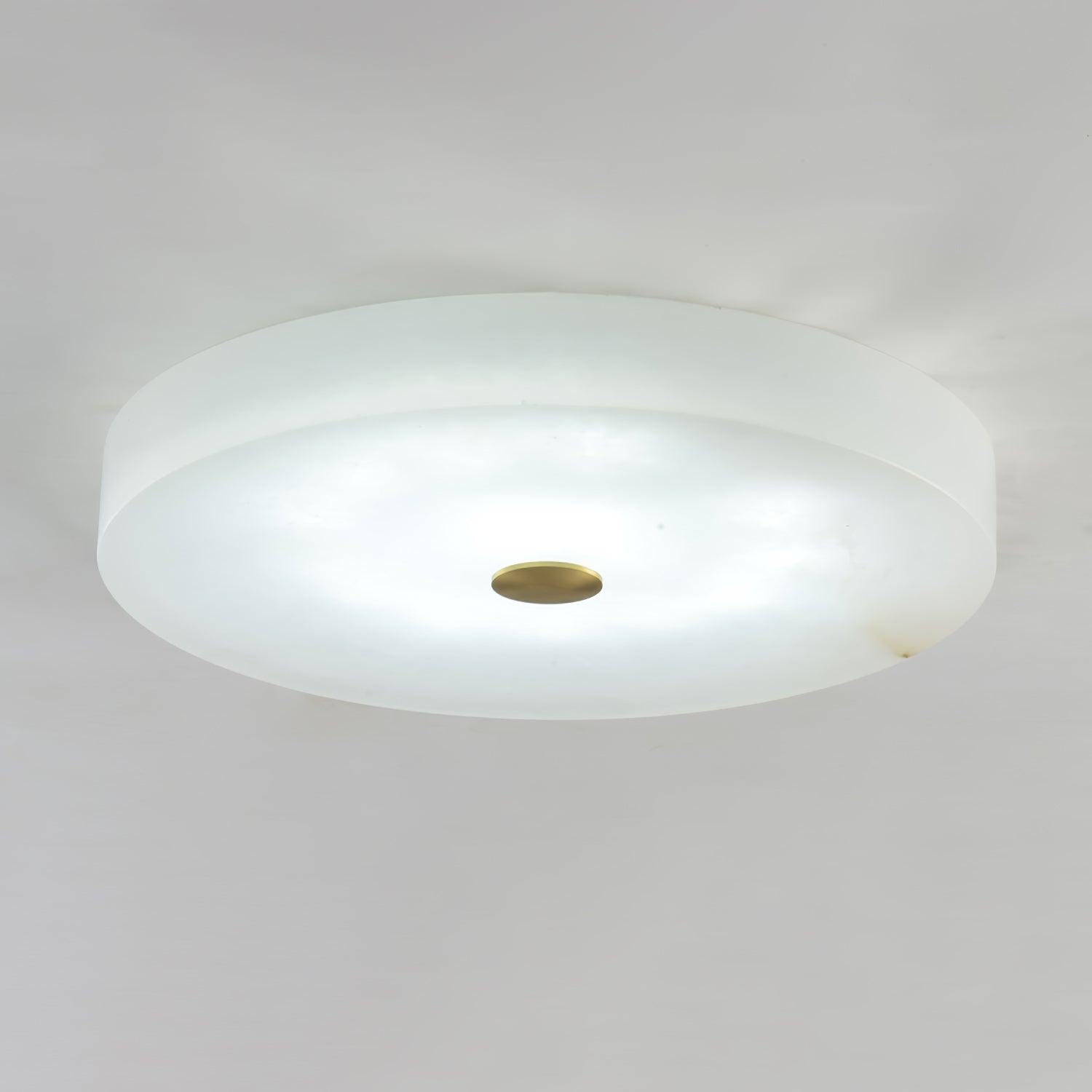 Olaean Lampe Plafonnier en Albâtre
