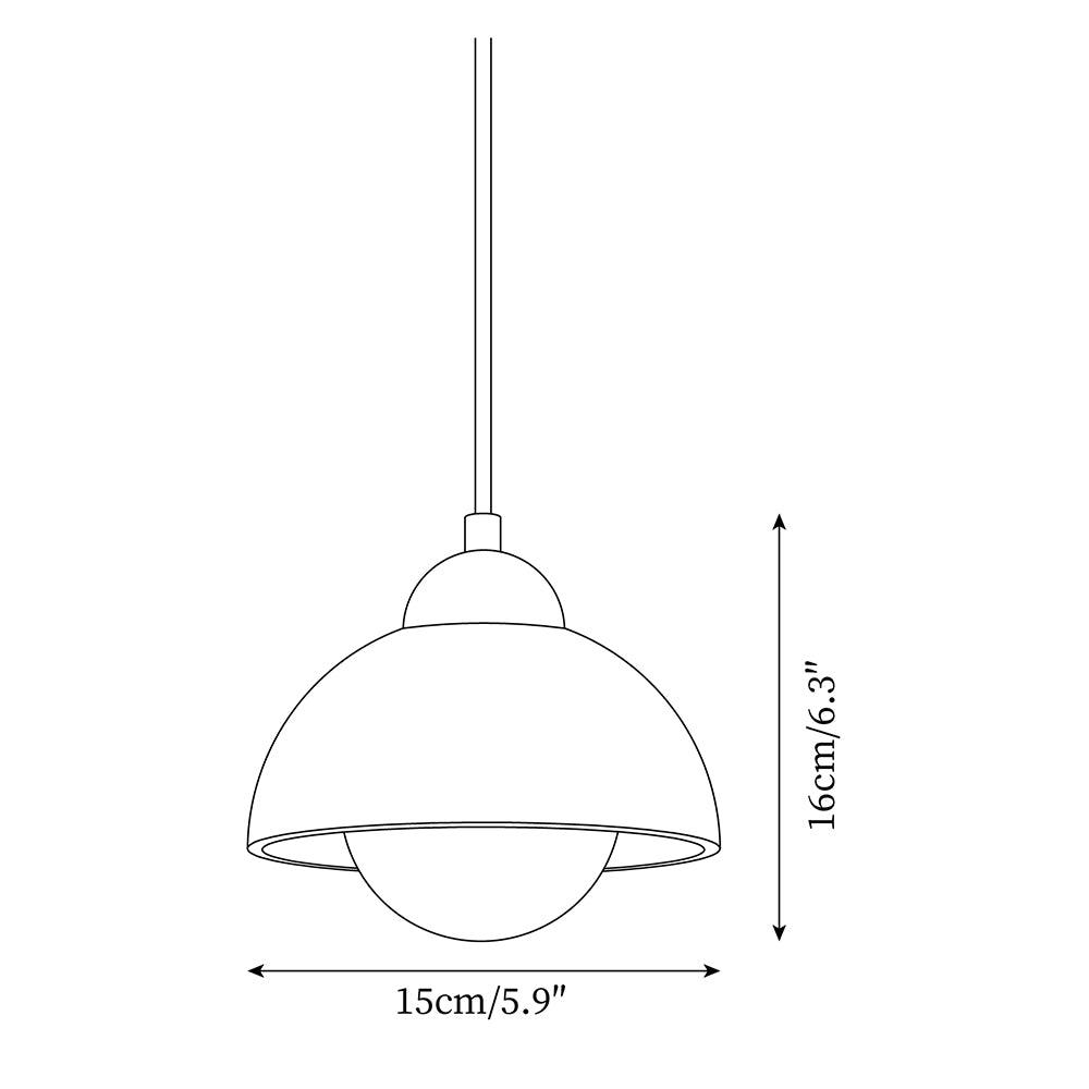 Suspension Bois Dessus Jaune Travertin Verre Blanc Beige Moderne