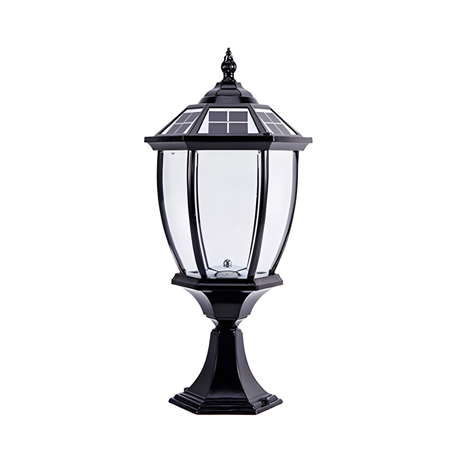 Cezoria Lampe Extérieure Solaire en Verre Unique