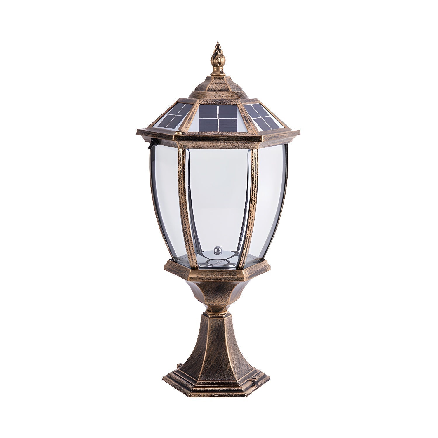 Cezoria Lampe Extérieure Solaire en Verre Unique