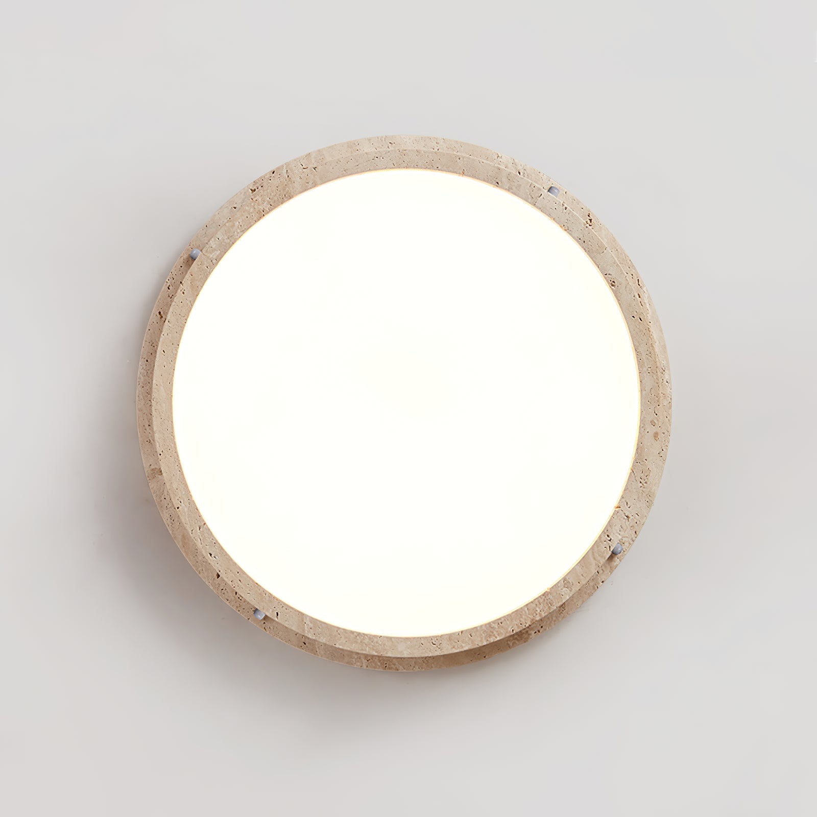 AltheionLumière de Plafond Élégante en Travertin