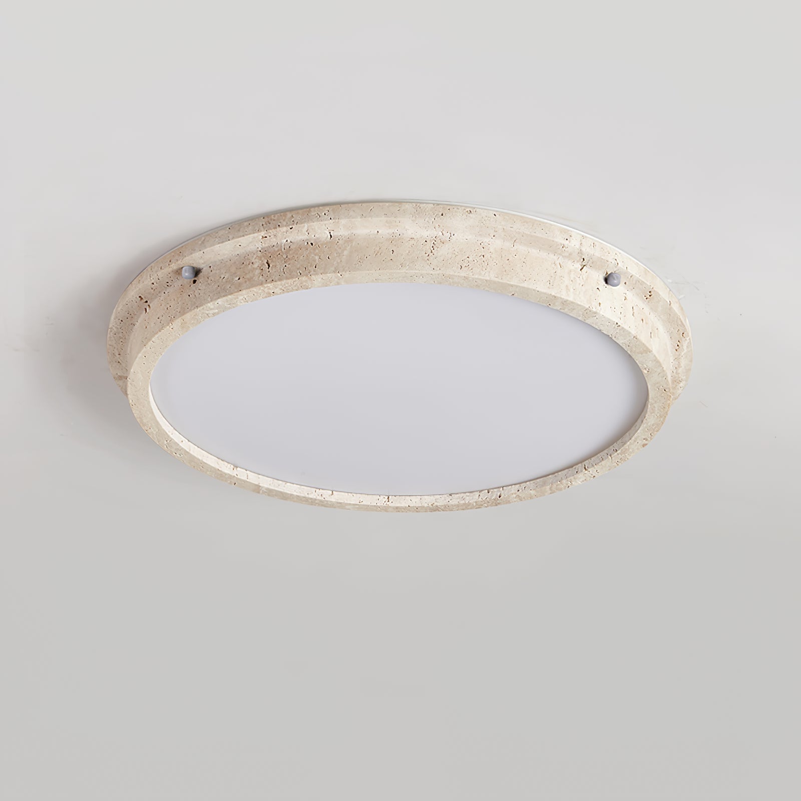 AltheionLumière de Plafond Élégante en Travertin