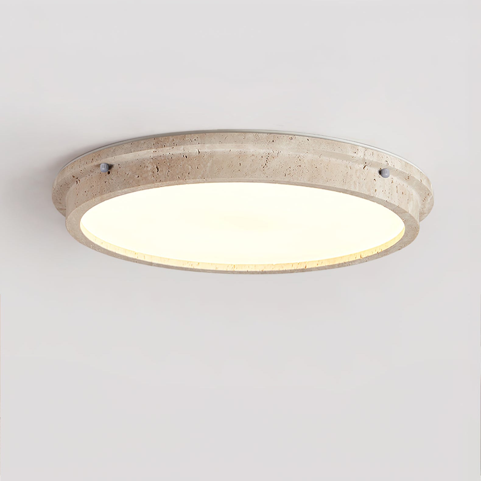AltheionLumière de Plafond Élégante en Travertin
