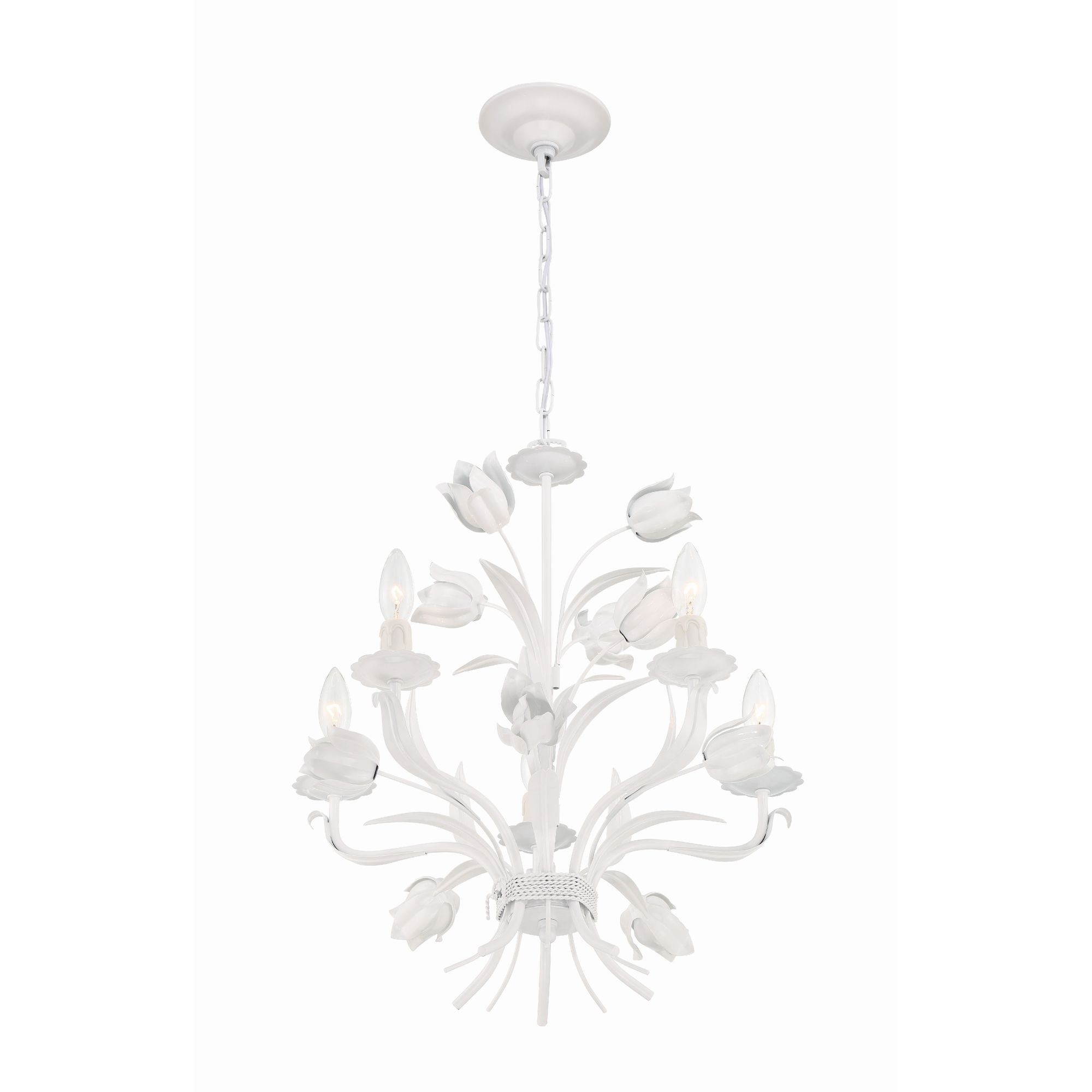 Cacaryra Classique Art Sage Rose Métal Lustre