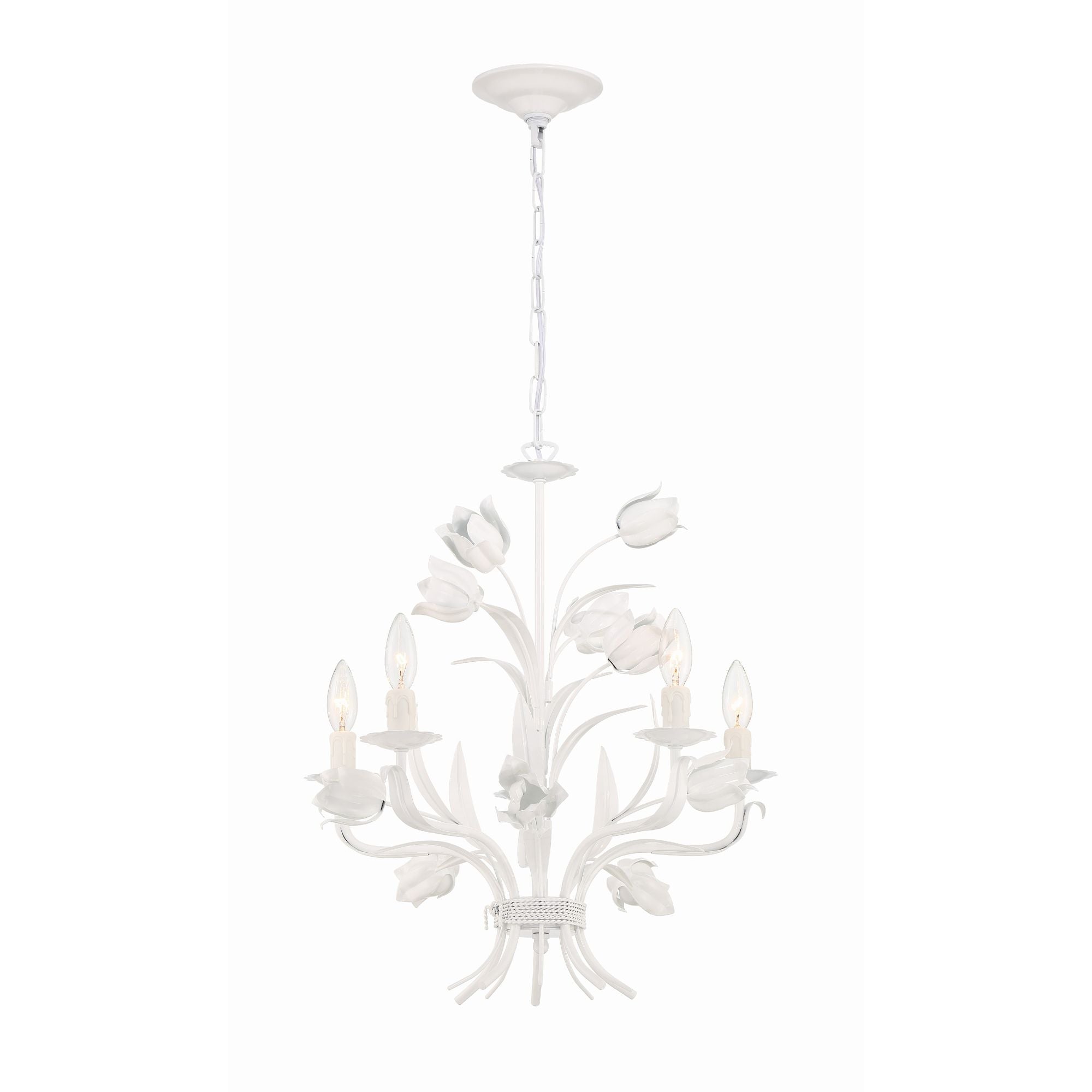 Cacaryra Classique Art Sage Rose Métal Lustre