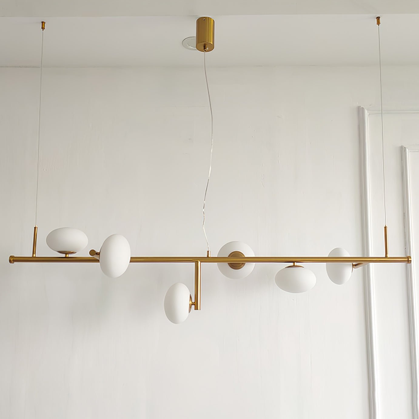 Balance Lustre en Verre Moderne