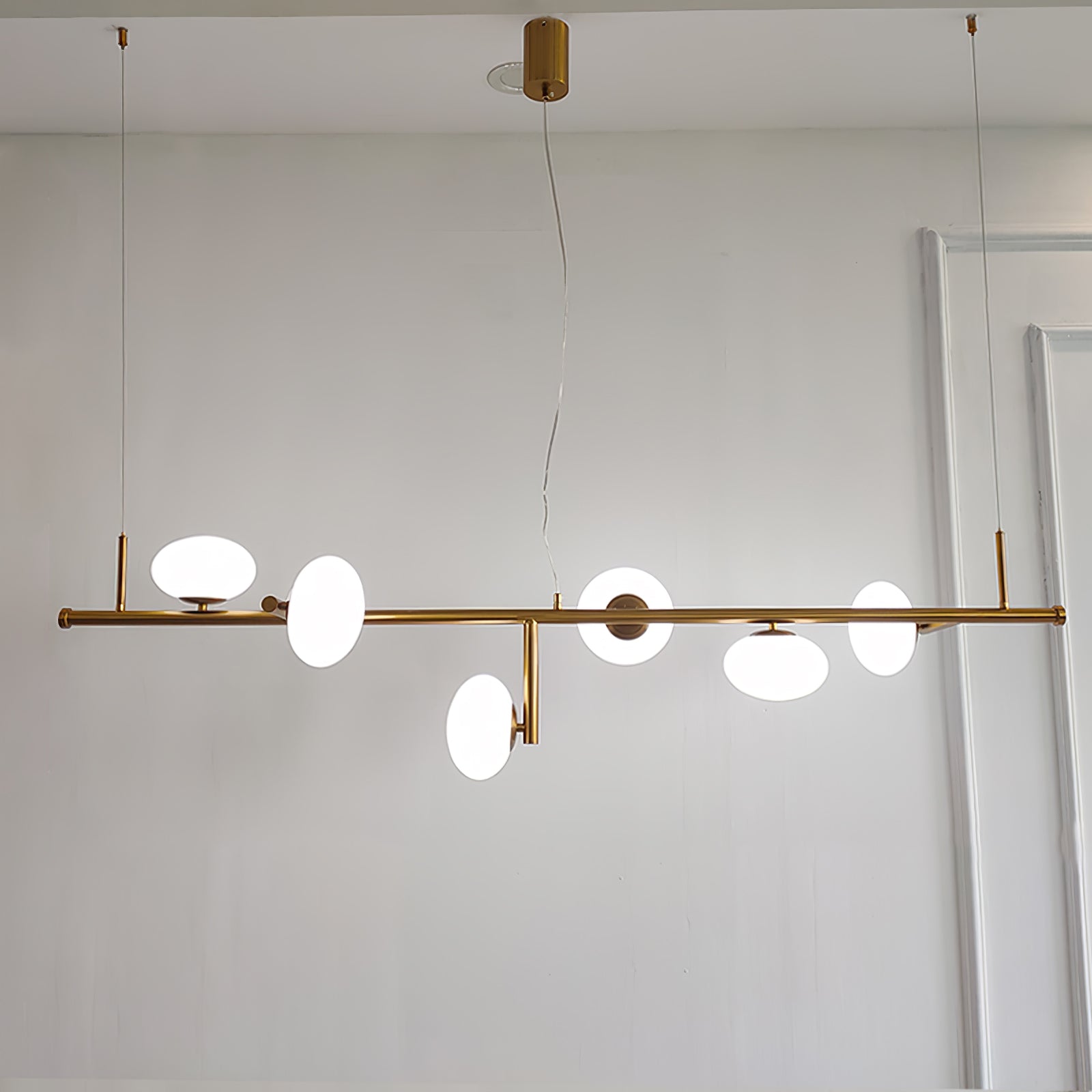 Balance Lustre en Verre Moderne