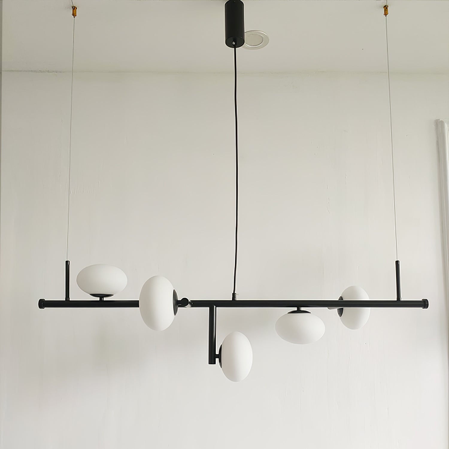 Balance Lustre en Verre Moderne