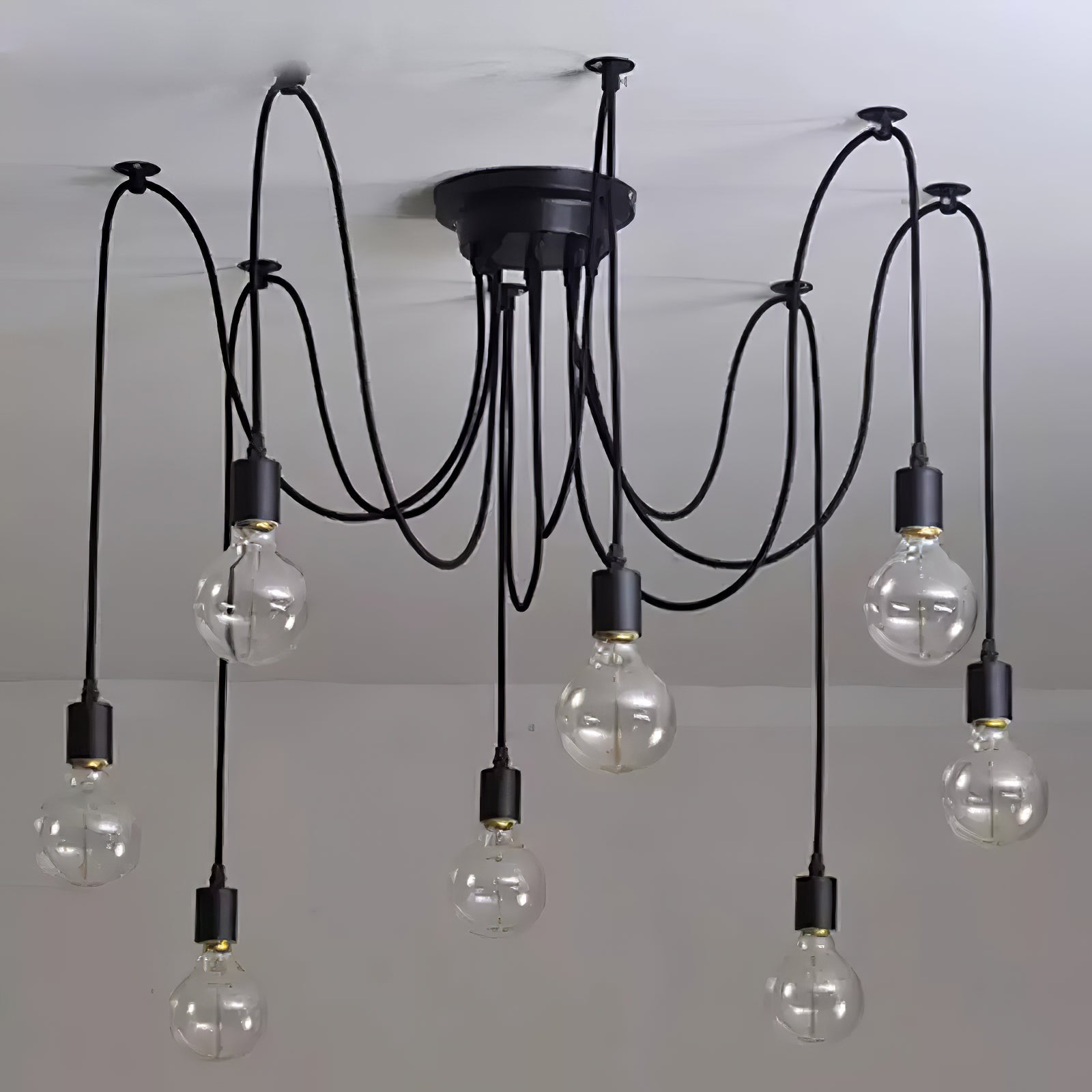Lustra Lustre à Câble Araignée Industriel
