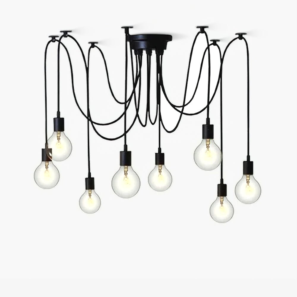 Lustra Lustre à Câble Araignée Industriel