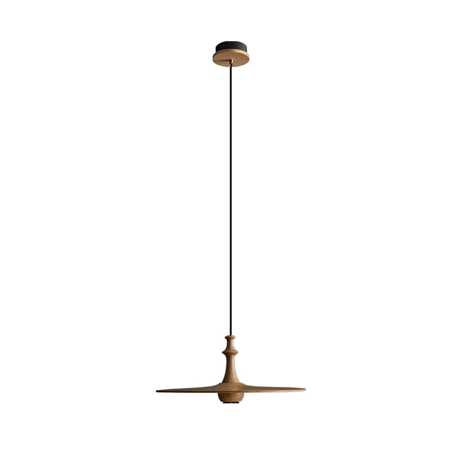 Syrinyra Suspension Sculpturale Disque Bois