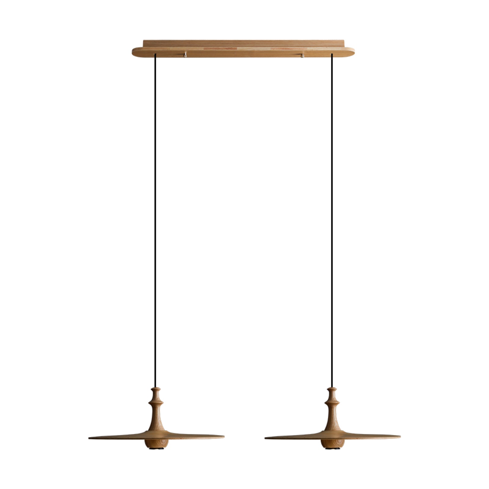 Syrinyra Suspension Sculpturale Disque Bois