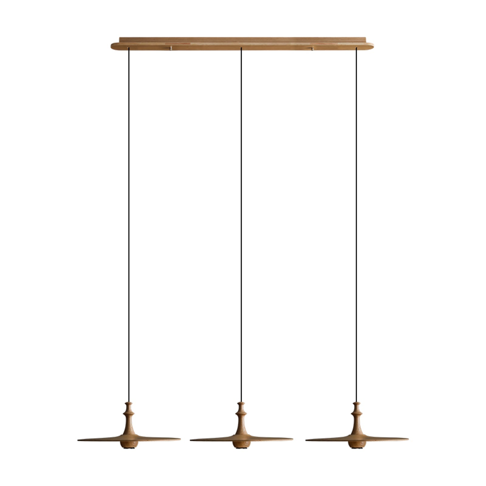 Syrinyra Suspension Sculpturale Disque Bois