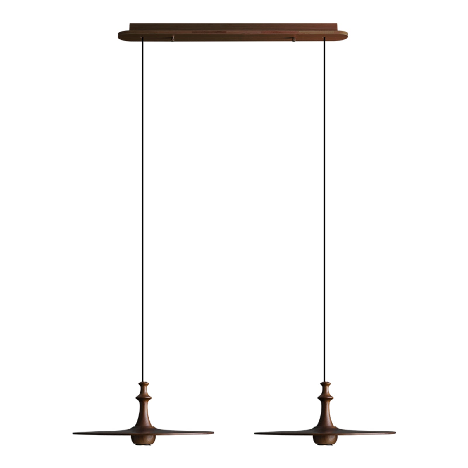 Syrinyra Suspension Sculpturale Disque Bois