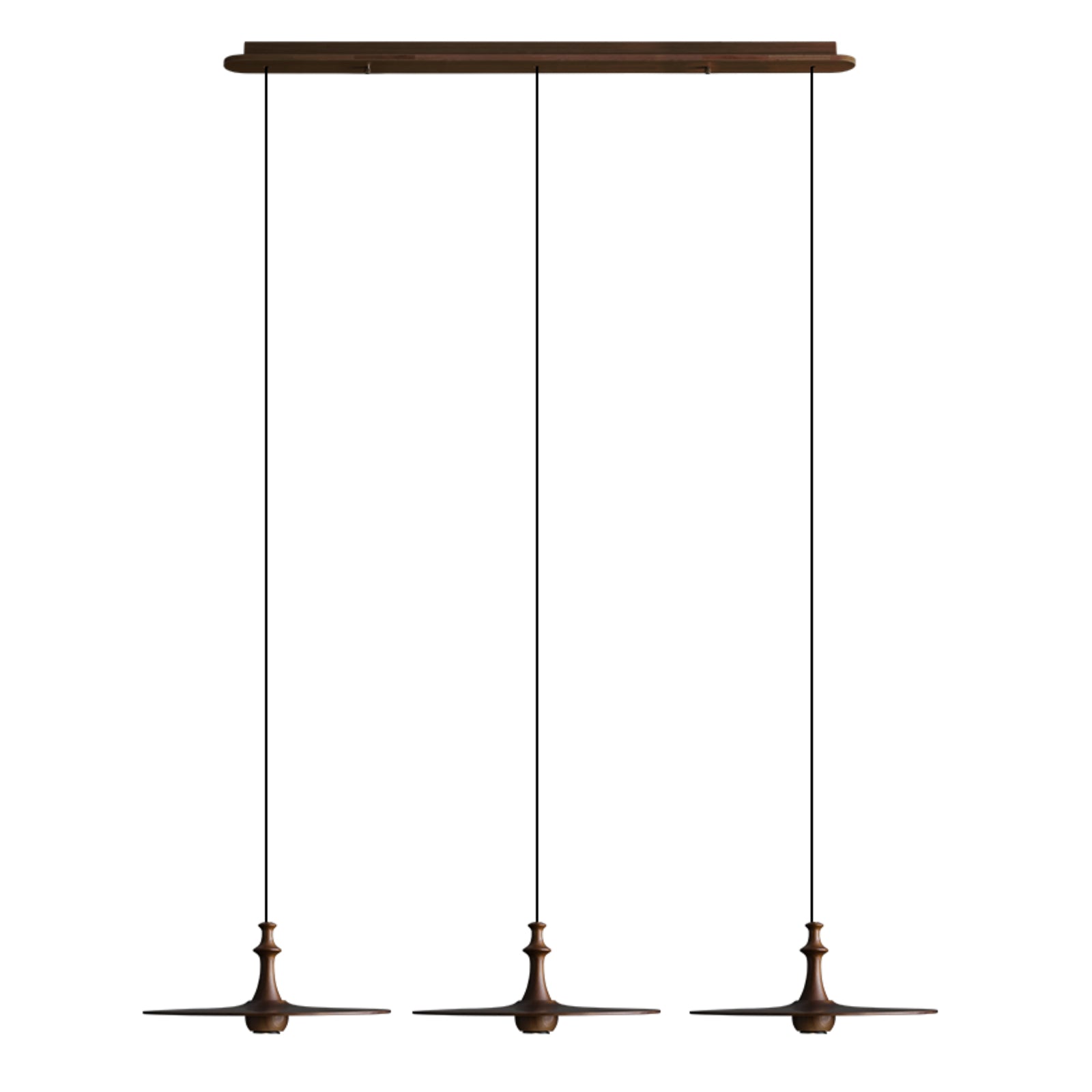 Syrinyra Suspension Sculpturale Disque Bois