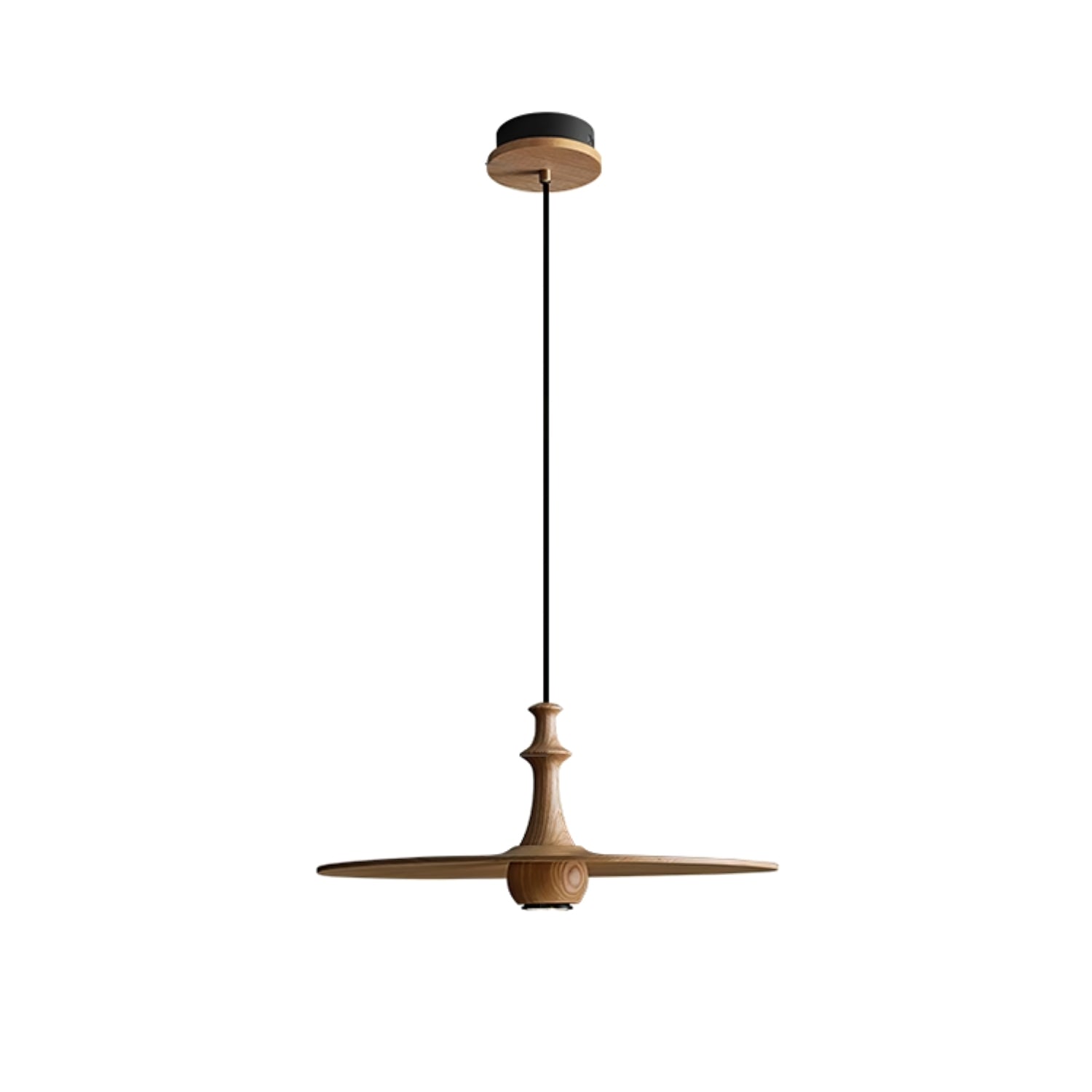 Syrinyra Suspension Sculpturale Disque Bois
