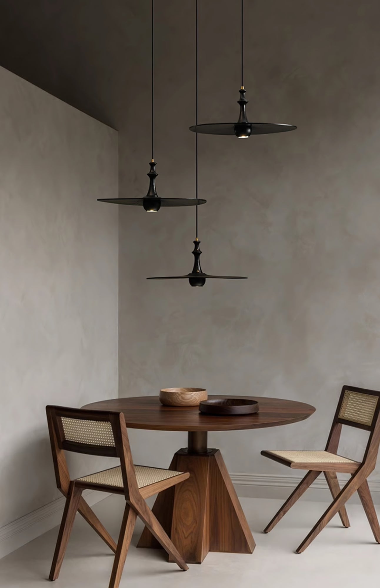 Syrinyra Suspension Sculpturale Disque Bois