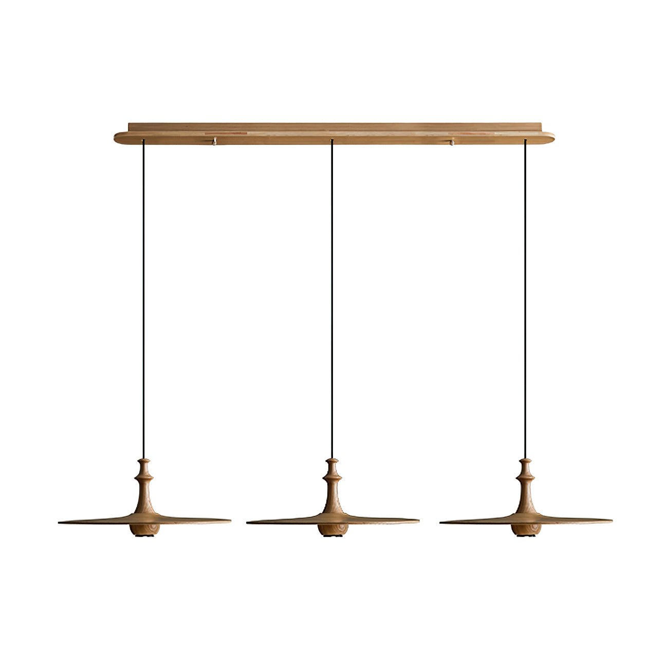 Syrinyra Suspension Sculpturale Disque Bois